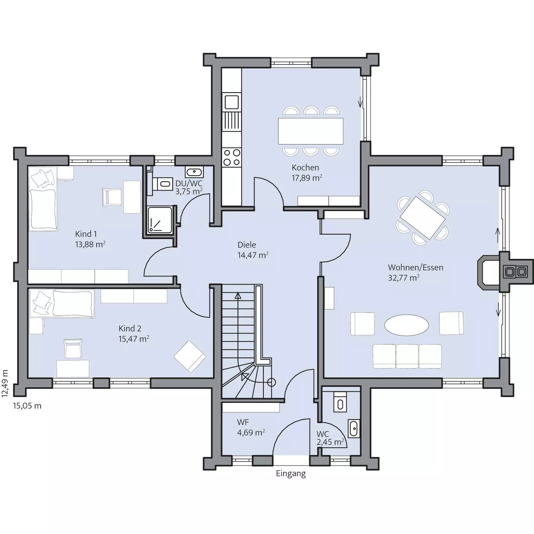 Haus Jansen Grundriss
